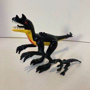 LEGO 7474 Dino Attack Raptor Dinosaur Figure + Blue Lizard Raptor Minifigure